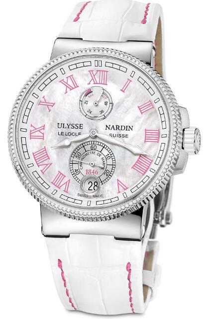 Ulysse Nardin Marine Chronometer Manufacture Ladies 1183-126B/470 Replica Watch